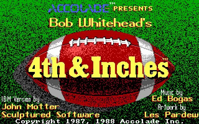 4th-inches screenshot for dos