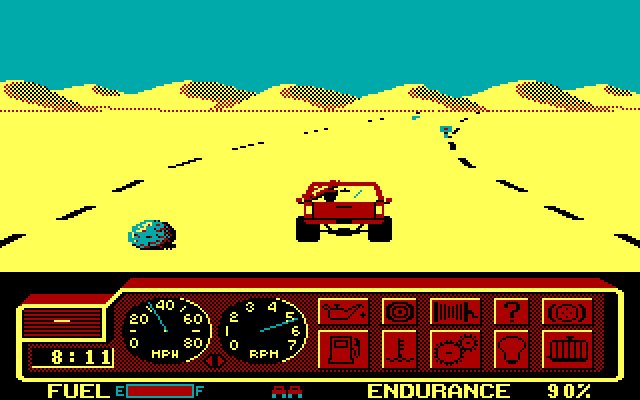 4x4-offroad-racing screenshot for dos
