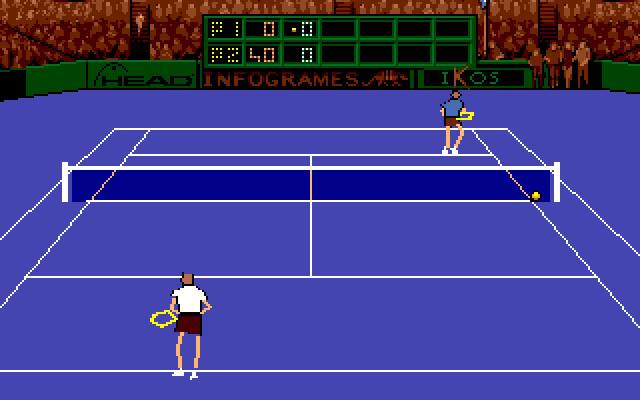 advantage-tennis screenshot for dos