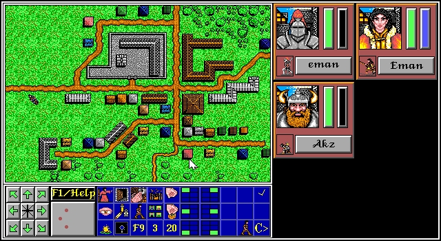 the-aethra-chronicles screenshot for dos