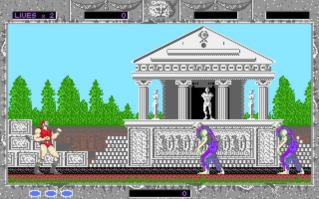 altered-beast screenshot for dos
