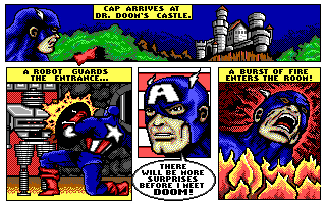 The Amazing Spider-Man and Captain America in Dr. Doom's Revenge! screenshot