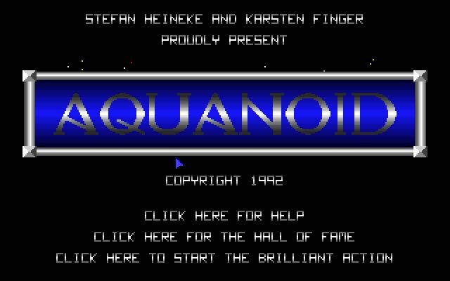 aquanoid screenshot for dos