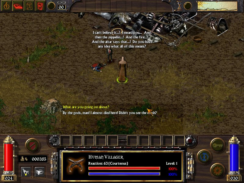 arcanum-of-steamworks-and-magick-obscura screenshot for dos