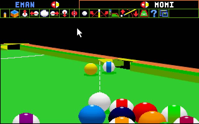 Archer Maclean's pool screenshot