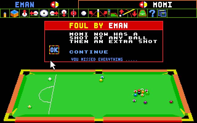 Archer Maclean's pool screenshot