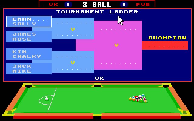 Archer Maclean's pool screenshot