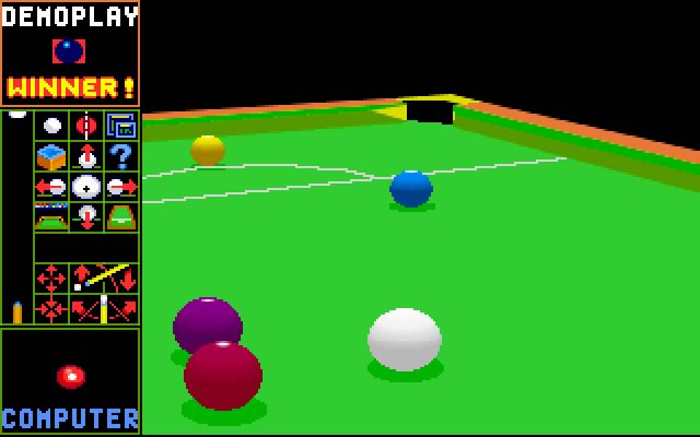 Archer Maclean's pool screenshot