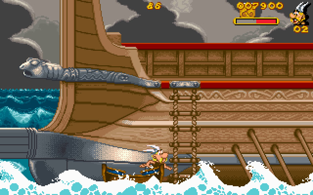 asterix-and-obelix screenshot for dos