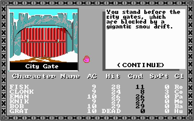 the-bard-s-tale-1 screenshot for dos