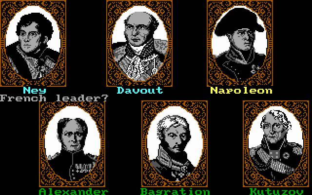 austerlitz-1805 screenshot for dos