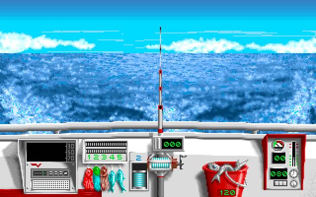 big-game-fishing screenshot for dos