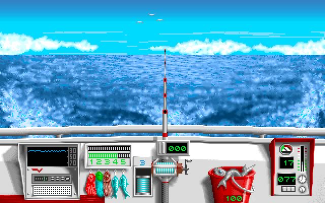 big-game-fishing screenshot for dos