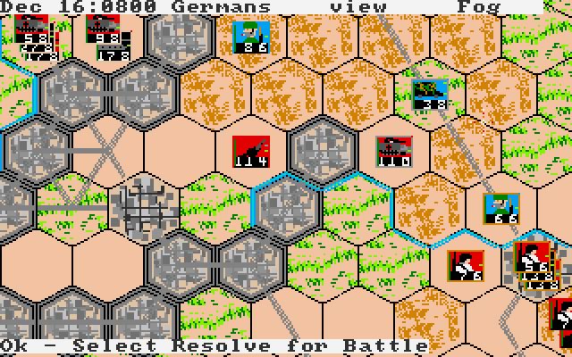 blitzkrieg-battle-at-the-ardennes screenshot for dos