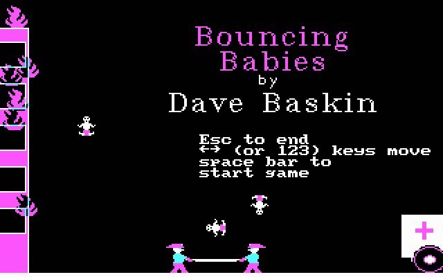 bouncing-babies screenshot for dos