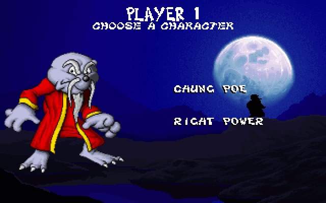 brutal-paws-of-fury screenshot for dos