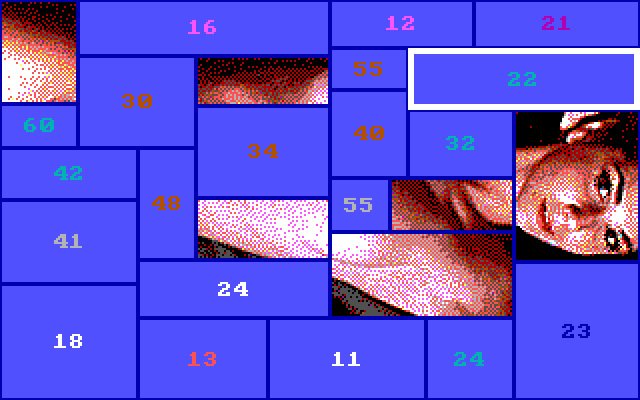 centerfold-squares screenshot for dos