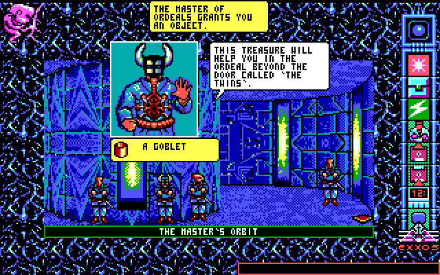 chamber-of-the-sci-mutant-priestess screenshot for dos