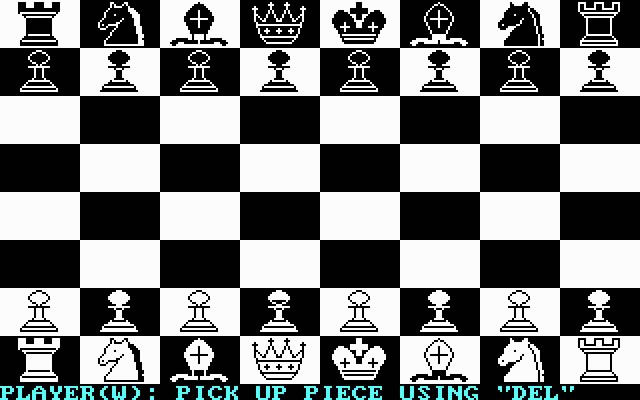 chess88 screenshot for dos