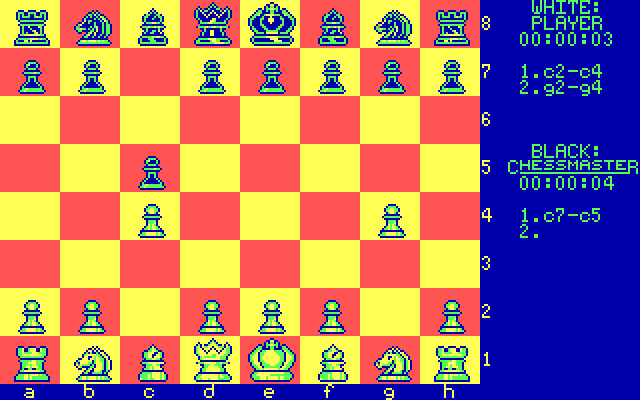 the-chessmaster-2000 screenshot for dos