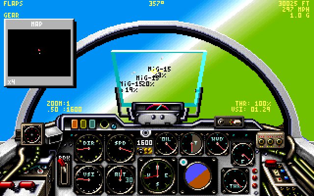 chuck-yeager-s-air-combat screenshot for dos