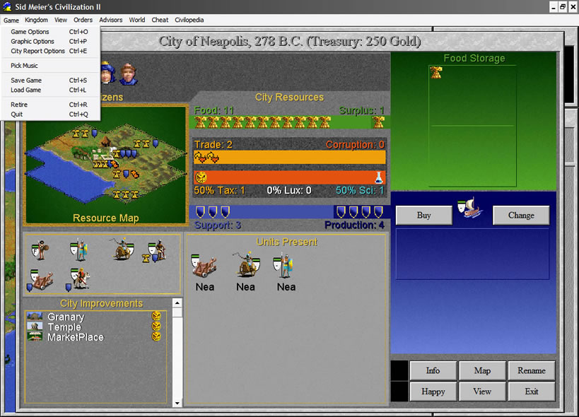 civilization-2 screenshot for winxp
