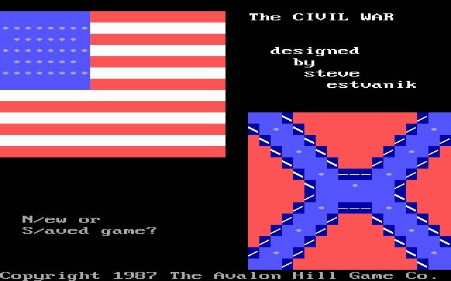 the-civil-war screenshot for dos
