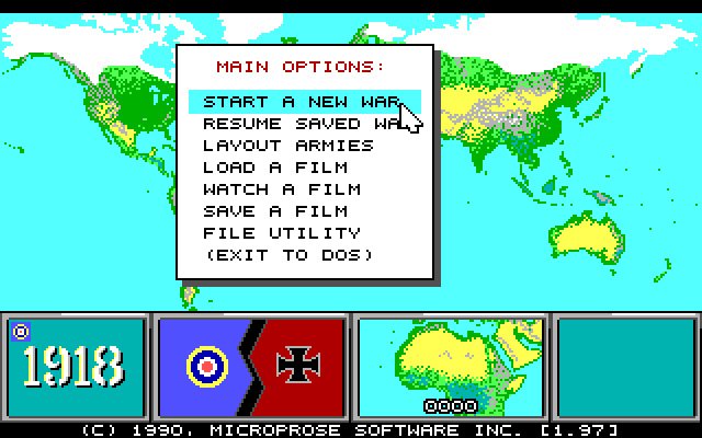 command-hq screenshot for dos