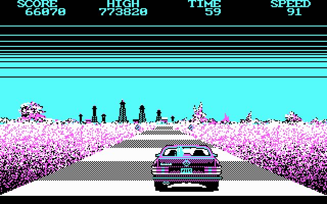 crazy-cars screenshot for dos
