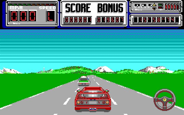 crazy-cars-2-a-k-a-f40-pursuit-simulator screenshot for dos