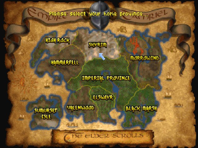 Download The Elder Scrolls 2: Daggerfall rpg for DOS (1996
