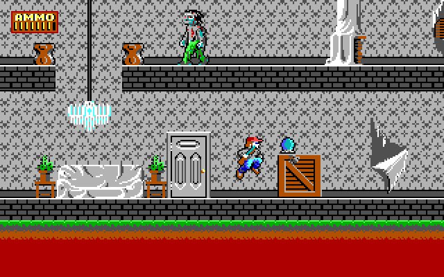dangerous-dave-in-the-haunted-mansion screenshot for dos