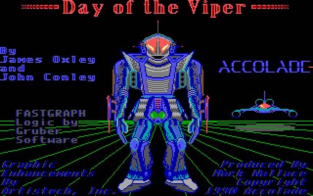 day-of-the-viper screenshot for dos