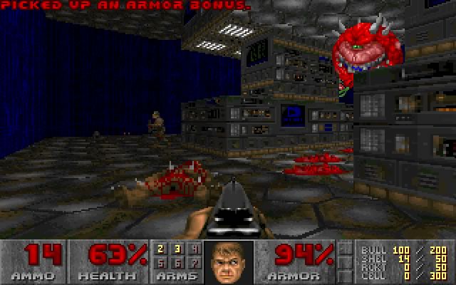 doom screenshot for dos