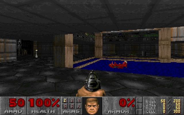 doom screenshot for dos