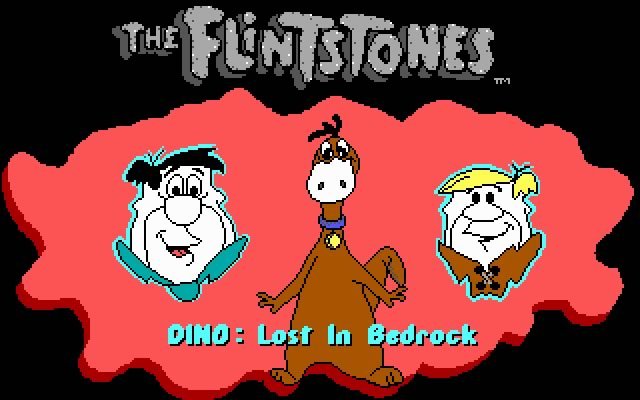 the-flintstones-dino-lost-in-bedrock screenshot for dos