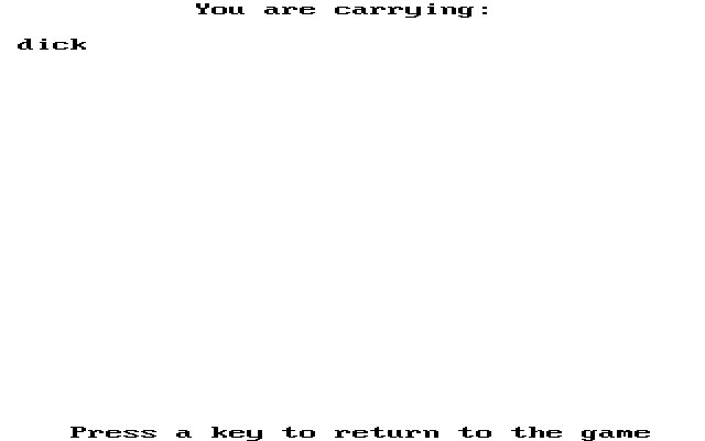 fuck-quest screenshot for dos