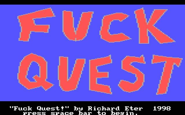 fuck-quest screenshot for dos