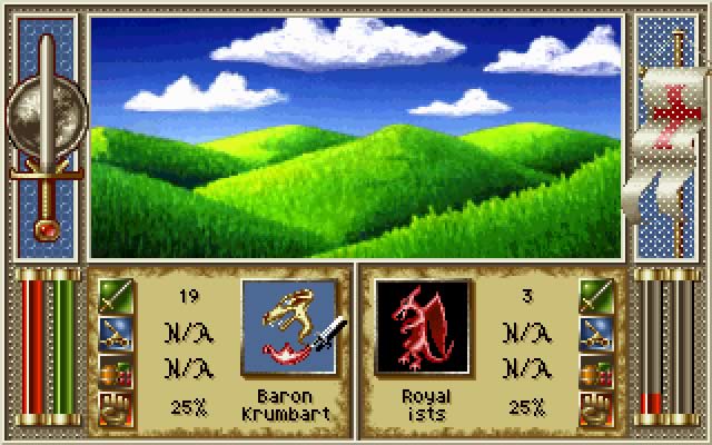 heirs-to-the-throne screenshot for dos