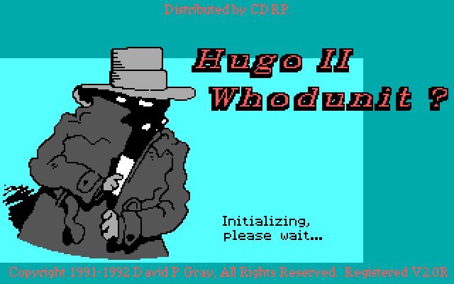 hugo-2-whodunit screenshot for dos