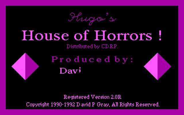 hugo-s-house-of-horrors screenshot for dos