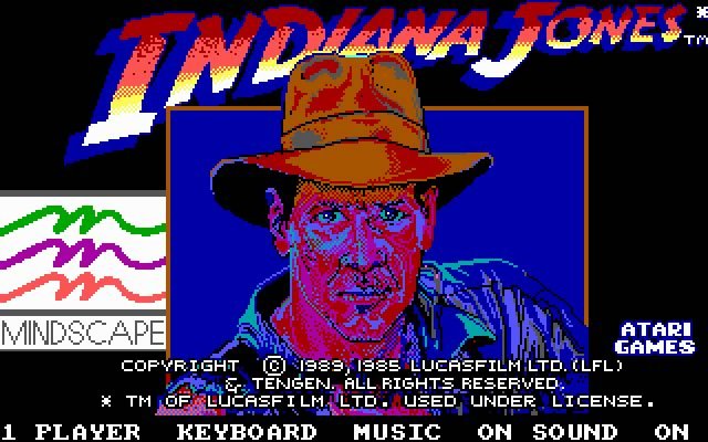 indiana-jones-and-the-temple-of-doom screenshot for dos