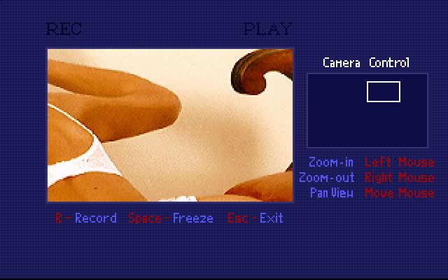 interactive-girls-club-games screenshot for dos