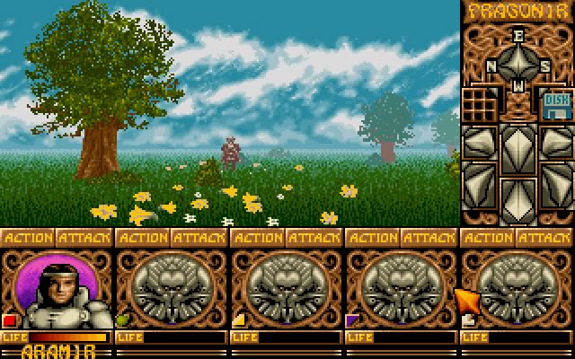 ishar-1-legend-of-the-fortress screenshot for dos