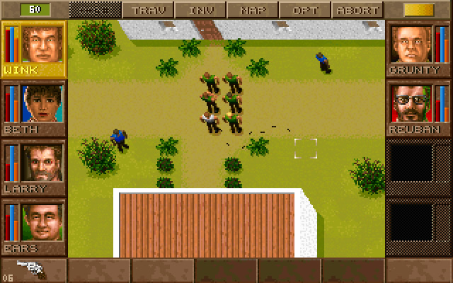 jagged-alliance screenshot for dos