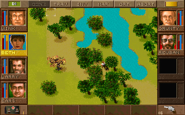 jagged-alliance screenshot for dos