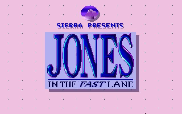 jones-in-the-fast-lane screenshot for dos