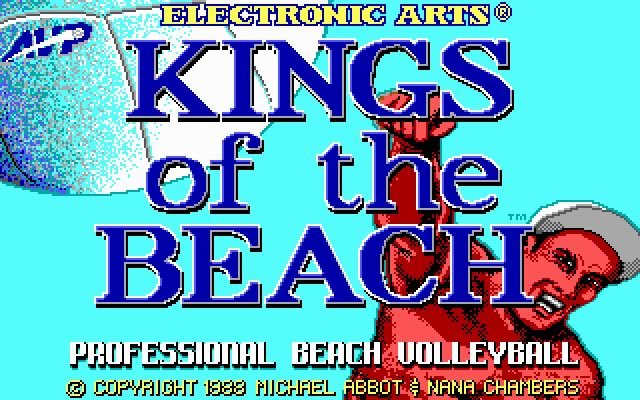 kings-of-the-beach screenshot for dos