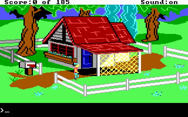 king-s-quest-2-romancing-the-throne screenshot for dos