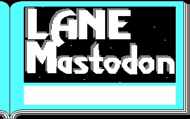 lane-mastodon-vs-the-blubbermen screenshot for dos